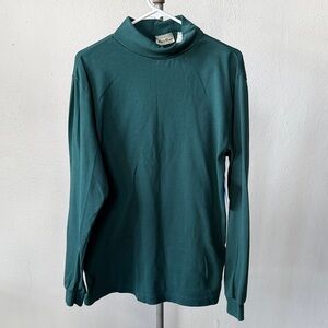 Vintage Eddie Bauer Turtle Neck Shirt Size LT
